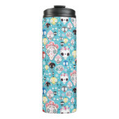 Bouteilles Isothermes Crâne riant de texture (Devant)