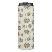Bouteilles Isothermes Crânes et Citrouille Motif d'Halloween (Dos)