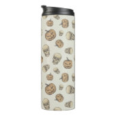 Bouteilles Isothermes Crânes et Citrouille Motif d'Halloween (Tourné sur la droite)