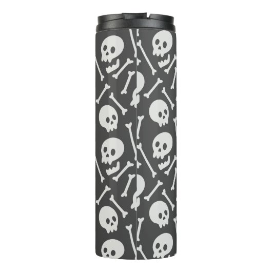 Bouteilles Isothermes Crânes et os de Bonnet déplaisant (Dos)
