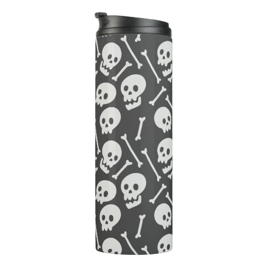Bouteilles Isothermes Crânes et os de Bonnet déplaisant (Tourné sur la droite)