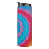 Bouteilles Isothermes Cravate teint super rétro tourbillon motif cool (Tourné sur la droite)