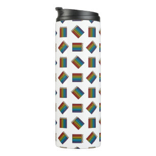Bouteilles Isothermes Crayons de couleur arc-en-ciel