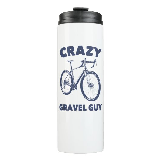 Bouteilles Isothermes Crazy Gravel Guy Cycling (Devant)