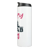 Bouteilles Isothermes Crazy Rehab Lady Physical Therapy Therapist (Tourné sur la droite)