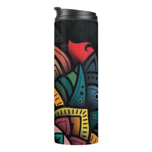 Bouteilles Isothermes Createful Custom Thermal Tumbler - Boisson Isolée (Tourné sur la droite)