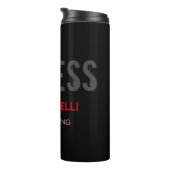 Bouteilles Isothermes Créative Retro Black Grey Dynamic Personal Trainer (Tourné sur la droite)