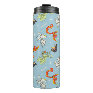 Bouteilles Isothermes Créatures Magiques Motif Vintage