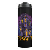 Bouteilles Isothermes Creepy Purple Mansion Spooky Haunted House (Devant)