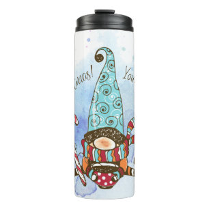 Bouteilles Isothermes Créez votre propre cacao chaud Noël Gnome