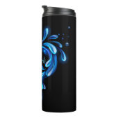 Bouteilles Isothermes Créez votre propre coeur d'eau bleu brillant (Tourné sur la droite)