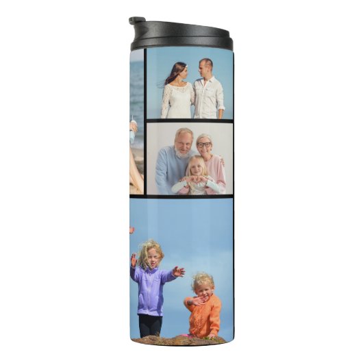 Bouteilles Isothermes Créez votre propre collection photo de 6 personnes (Tourné sur la droite)