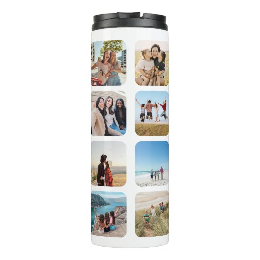 Bouteilles Isothermes Créez votre propre collection photo personnalisée (Dos)