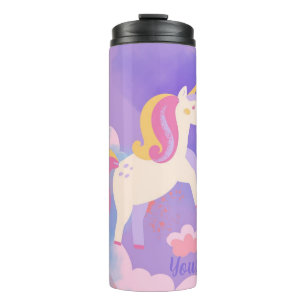 Bouteilles Isothermes Créez votre propre enfant Unicorn