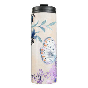 Bouteilles Isothermes Créez votre propre papillon et vos Fleurs sauvages