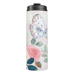 Bouteilles Isothermes Créez votre propre papillon et vos Roses