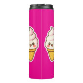 Bouteilles Isothermes Crème glacée Kawaii douce (Dos)