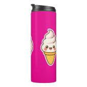 Bouteilles Isothermes Crème glacée Kawaii douce (Tourné sur la droite)