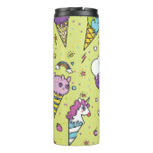 Bouteilles Isothermes Crème glacée Pop Cute : Motif animal (Dos)