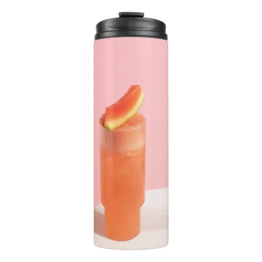 Bouteilles Isothermes Crème glacée rose au cône (Devant)