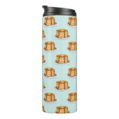 Bouteilles Isothermes Crêpes avec sirop d'érable et Motif Polkadot (Tourné sur la droite)