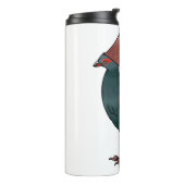 Bouteilles Isothermes Crested partridge bird cartoon illustration  (Tourné sur la gauche)