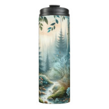 Crique de la forêt naturelle Hollow