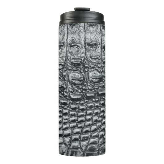 Bouteilles Isothermes Crocodile Noir : Météo Noire Mystique (Devant)