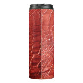 Bouteilles Isothermes Crocodile texture cuir (Dos)