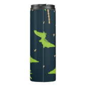 Bouteilles Isothermes Crocodiles de dessin : Alligator Palms Motif. (Dos)