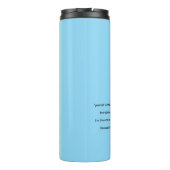 Bouteilles Isothermes Crois en toi Tumbler (Dos)