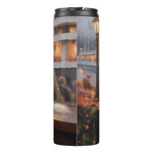 Bouteilles Isothermes Croisière de Noël de Bichon Frise : Pawsome Holida (Dos)