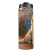 Bouteilles Isothermes Croisière de Noël Malamute en Alaska : Pawsome Hol (Devant)