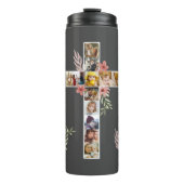 Bouteilles Isothermes Croix chrétienne de l'église de Jésus de la famill (Devant)