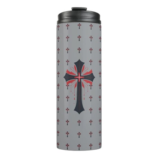 Bouteilles Isothermes Croix saignante (Devant)