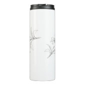 Bouteilles Isothermes Croquis au crayon Delicate de Flore Azalea (Dos)