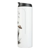 Bouteilles Isothermes Croquis de champignons sauvages rustiques par Call (Tourné sur la droite)