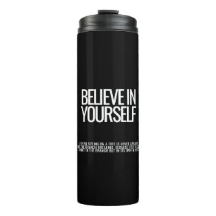 Bouteilles Isothermes Croyez en vous Motivational Thermal Tumbler