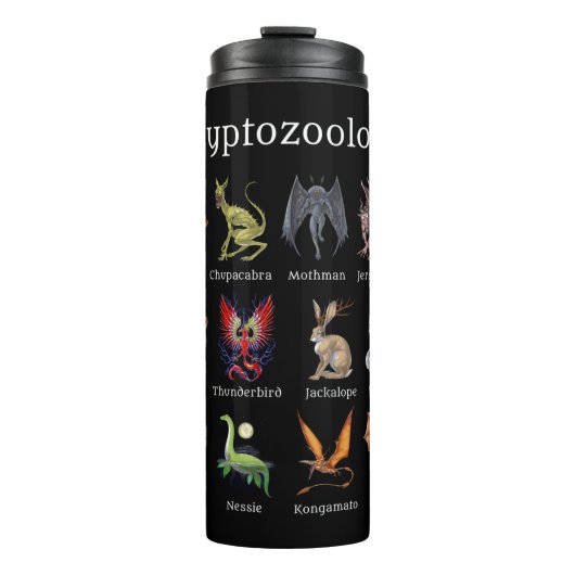 Bouteilles Isothermes Cryptozoologie Cryptid Créatures (Devant)