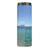 Bouteilles Isothermes Crystal Water View Blue Sky Beach Vibe Paisible (Dos)
