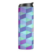 Bouteilles Isothermes Cubes en triangles Motif géométrique (Tourné sur la gauche)