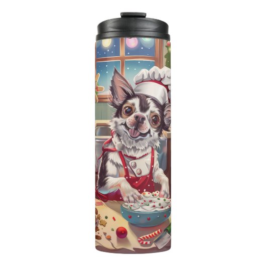 Bouteilles Isothermes Cuisine de Noël Chinoise : Noël Festif (Devant)