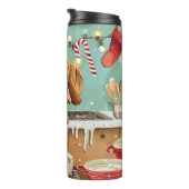 Bouteilles Isothermes Cuisine de vacances Coonhound : Festive Noël (Tourné sur la droite)