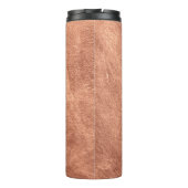 Bouteilles Isothermes Cuivre brossé, texture métallique. (Dos)