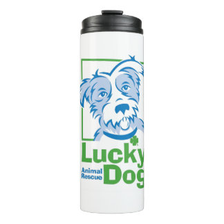Bouteilles Isothermes Culbuteur chanceux de courant ascendant de chien