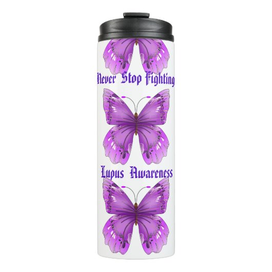 Bouteilles Isothermes Culbuteur de conscience de lupus (Devant)