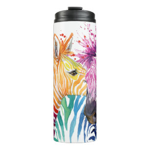 Bouteilles Isothermes Culbuteur de courant ascendant d'arc-en-ciel de