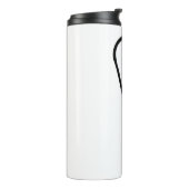 Bouteilles Isothermes Culbuteur de courant ascendant de courrier de (Tourné sur la gauche)