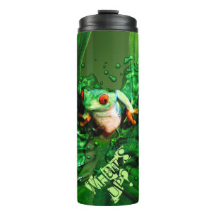Bouteilles Isothermes Culbuteur de courant ascendant de la grenouille 4