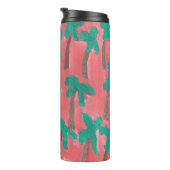 Bouteilles Isothermes Culbuteur de palmier d'aquarelle (Tourné sur la droite)